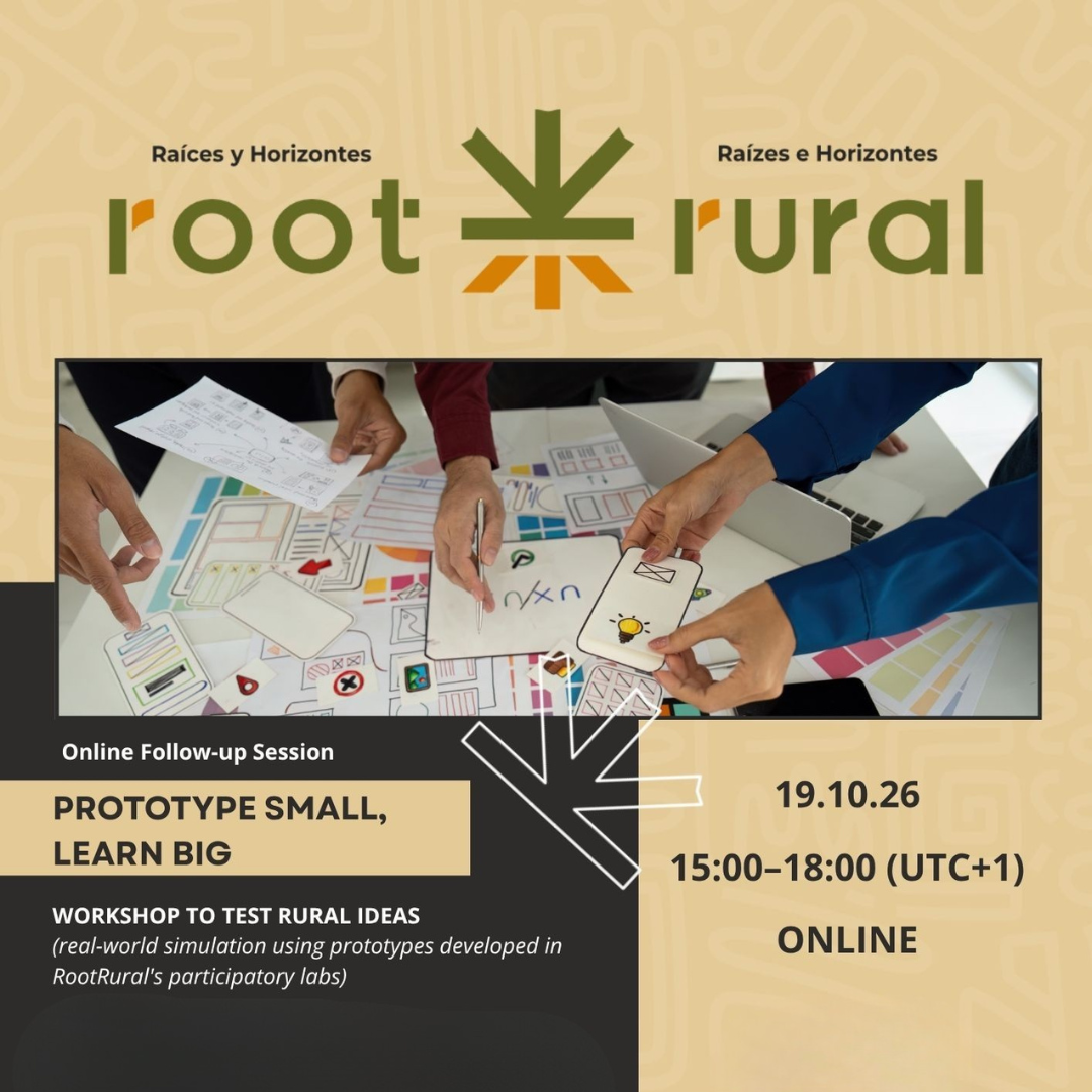 ROOTRURAL hosts an online workshop to test rural ideas